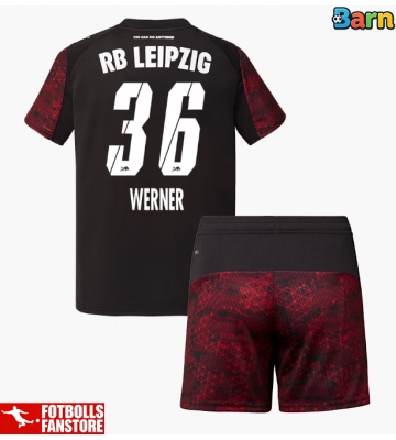 RB Leipzig Timo Werner #36 Tredje Tröja Barn 2025-26 Kortärmad (+ Korta byxor)